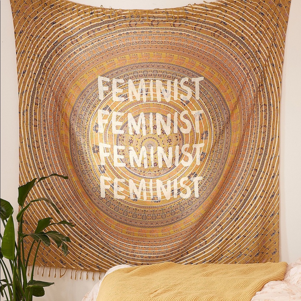 UO feminist tapestry